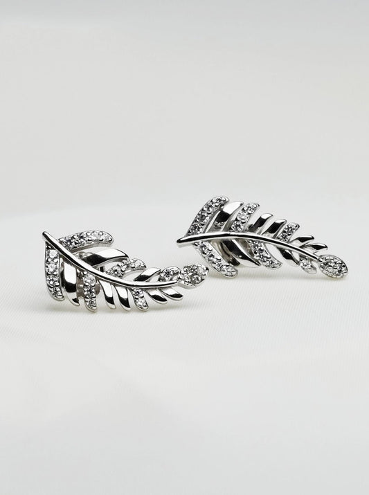 Palm Leaf Stud