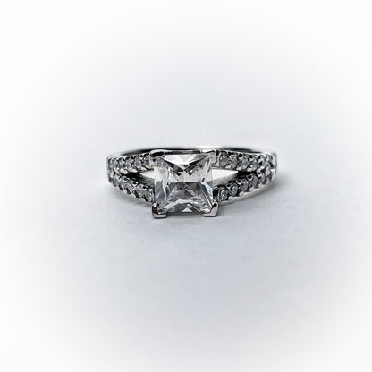 Silver Radiance Ring