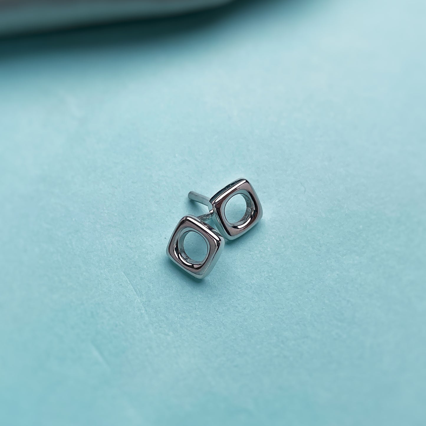 Adorable Square Mini Hoops