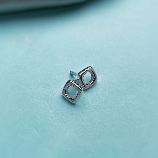 Adorable Square Mini Hoops