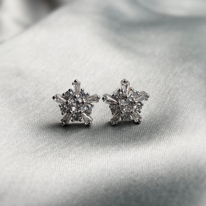 Zircon Star Stud Earring