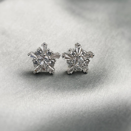 Zircon Star Stud Earring