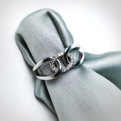 Silver Twilight Ring