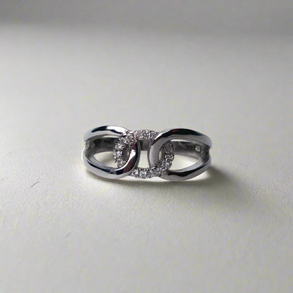 Silver Twilight Ring