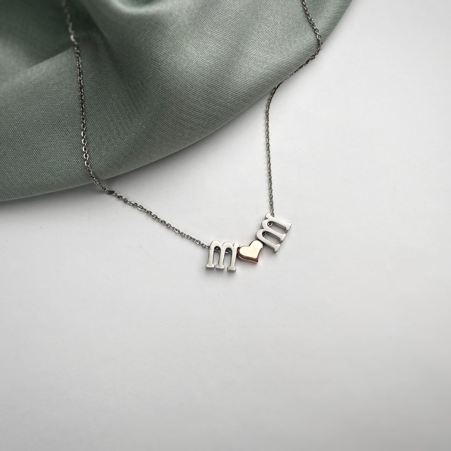 MOM Silver Necklace