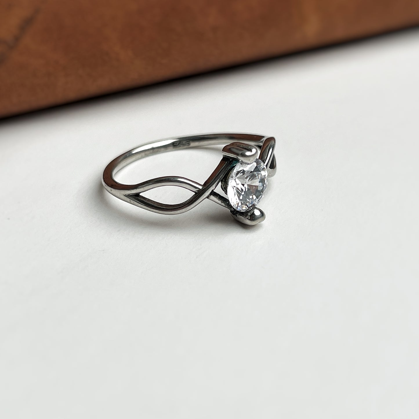 Radiant Zircon Mirage Ring