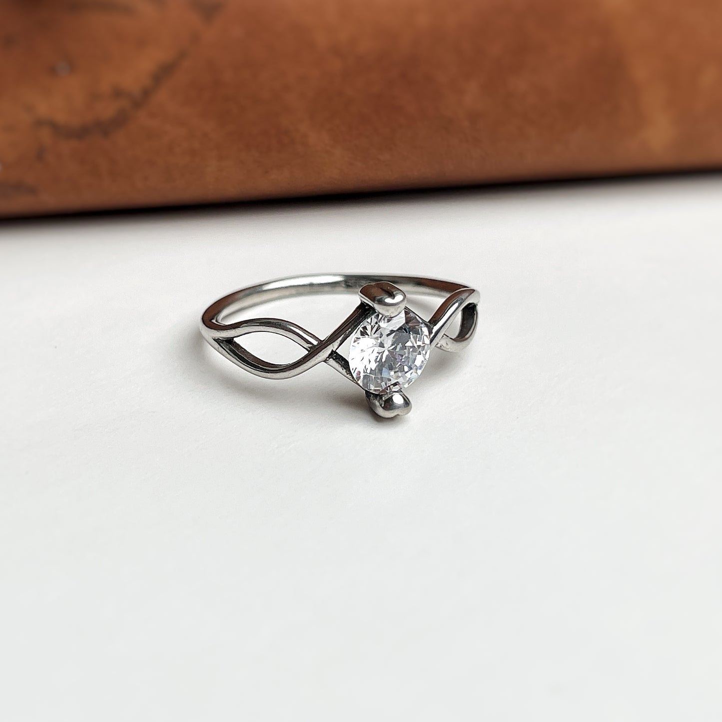 Radiant Zircon Mirage Ring