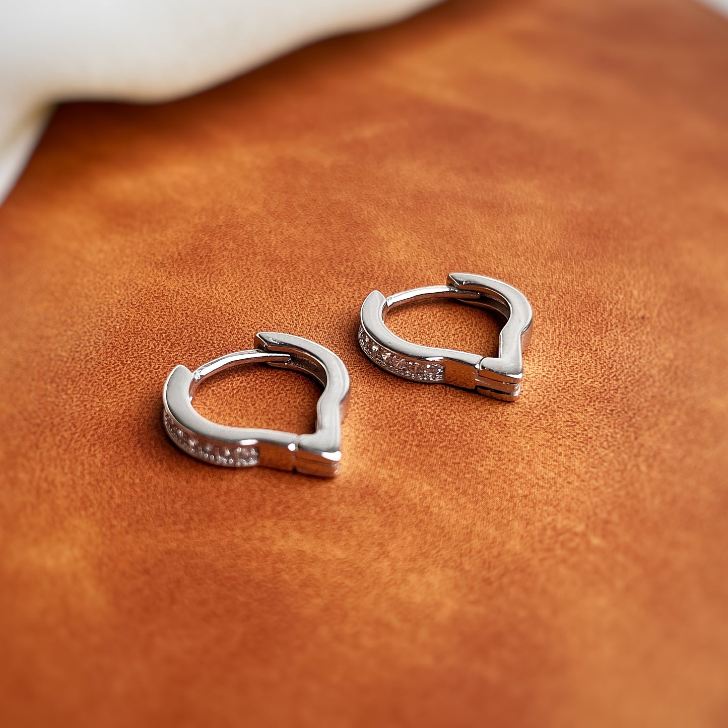 Classic Silver Hoop Earrings