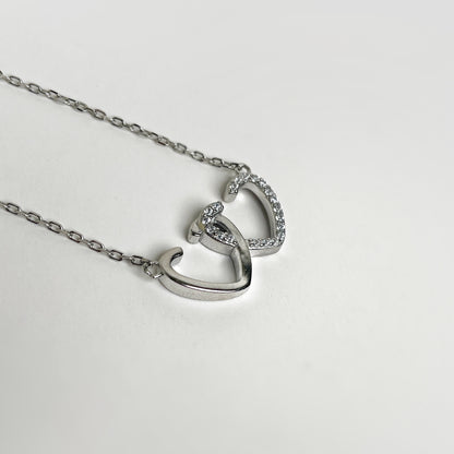 Heartfelt Embrace Silver Chain