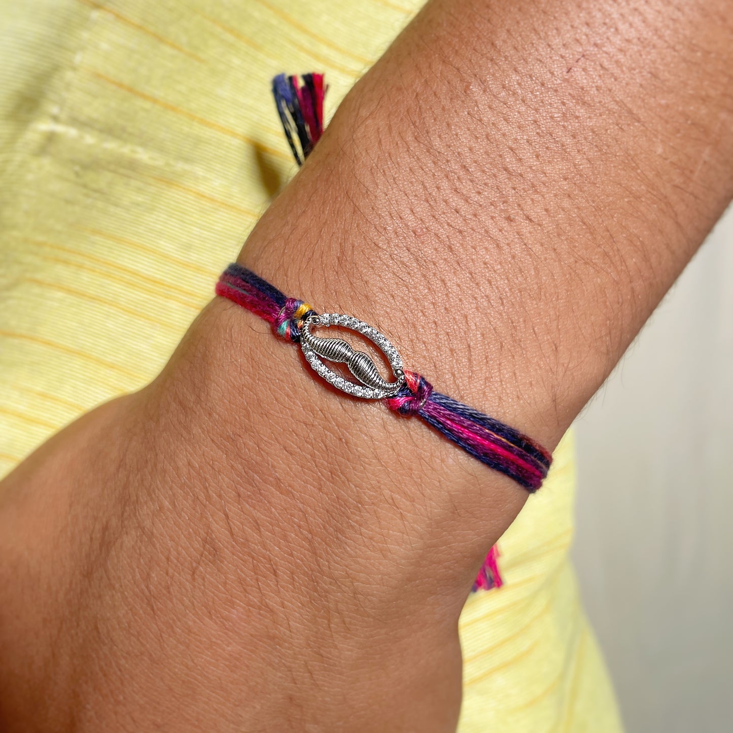 Silver Moustache Rakhi