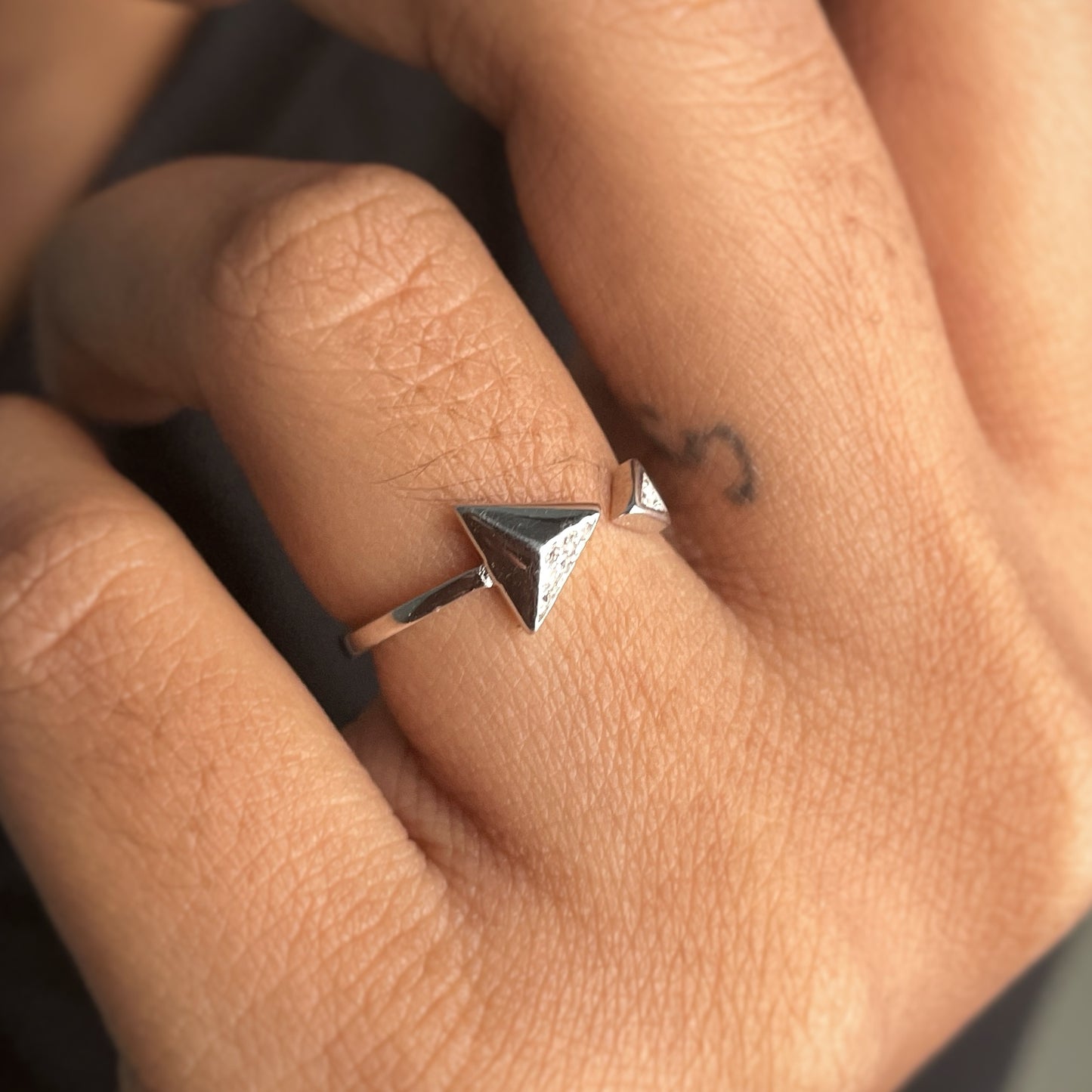 Triangle Trance Ring