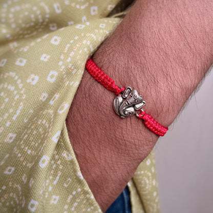 Oxidized Lord Ganesha Rakhi