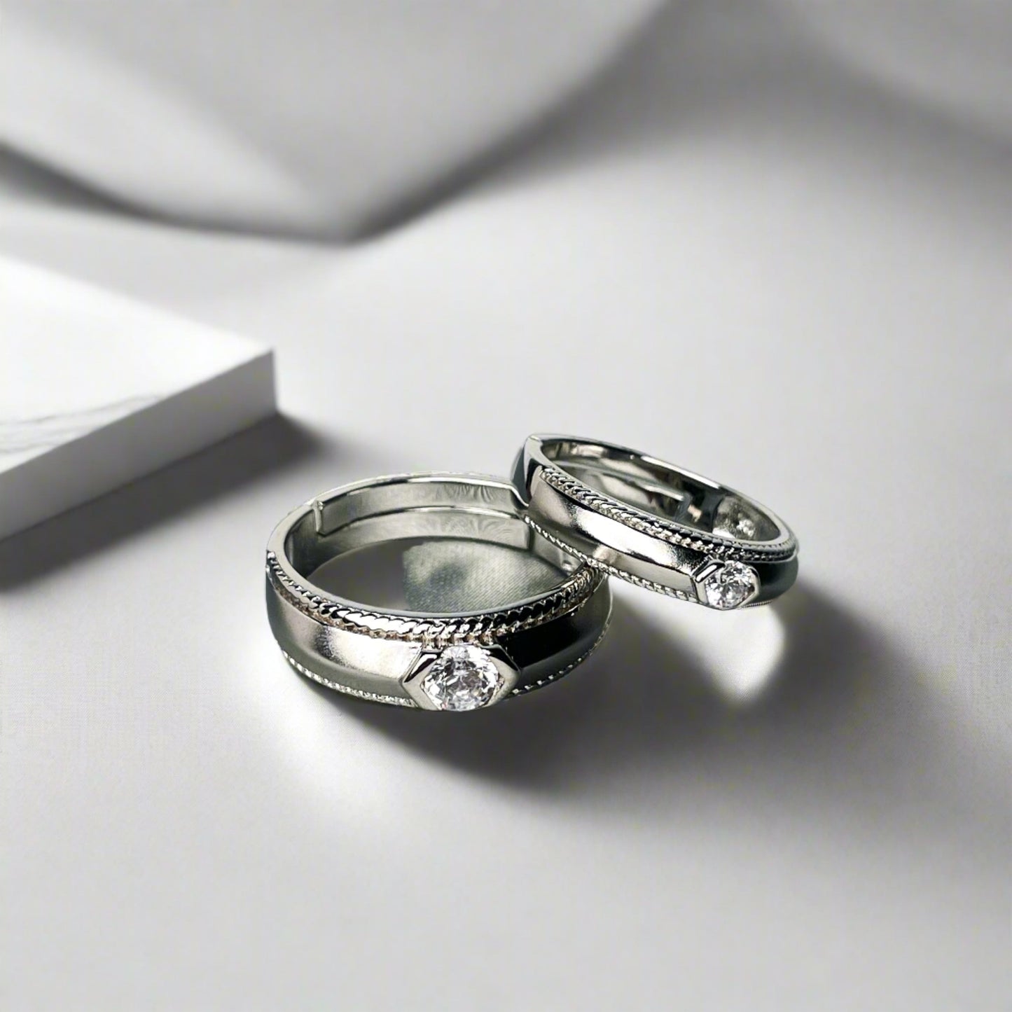 Unity Bands Couple Rings