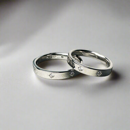 True North Couple Rings