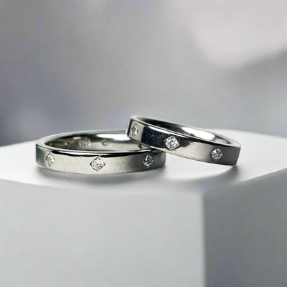 True North Couple Rings