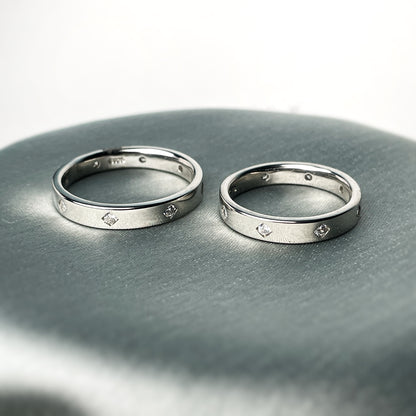 True North Couple Rings