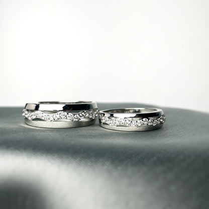 Soulmates' Solitaires Couple Rings