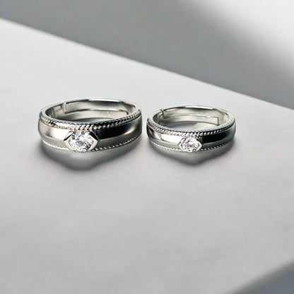 Unity Bands Couple Rings