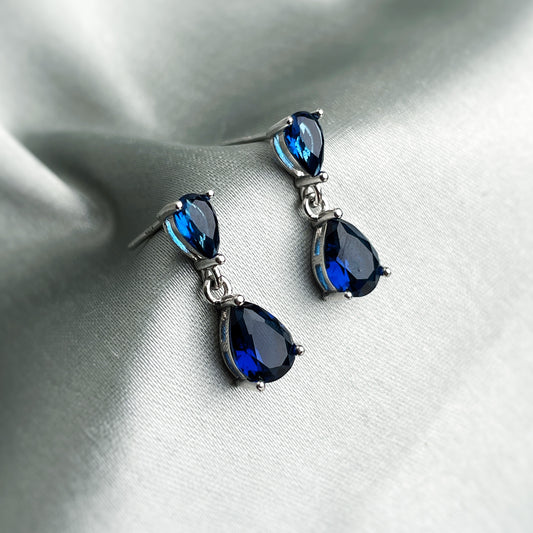 Blue Elegance Elite Drop Stud