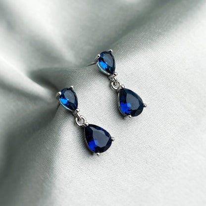 Blue Elegance Elite Drop Stud