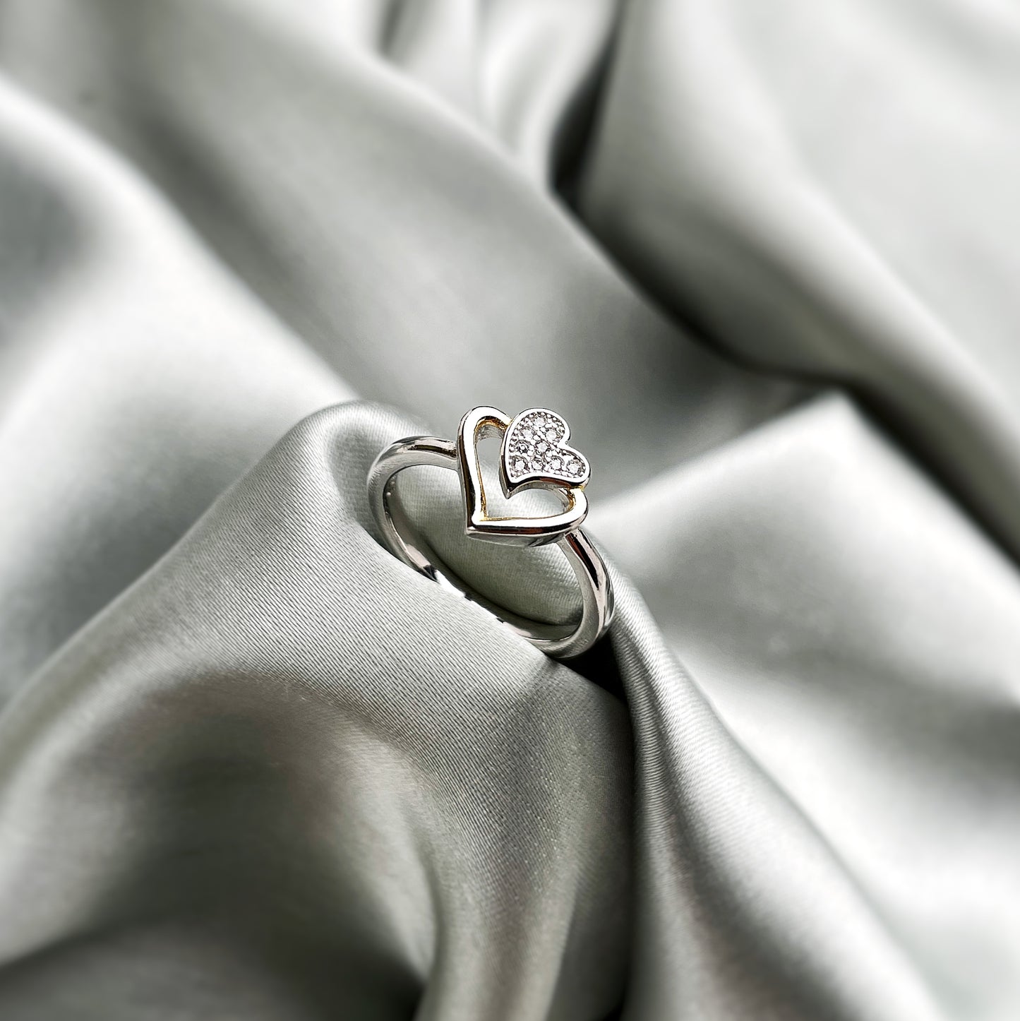 Silver Passionate Love Ring