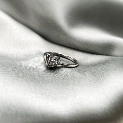 Silver Little Heart Ring