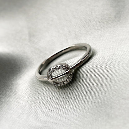 Elegance Minimal Silver Ring