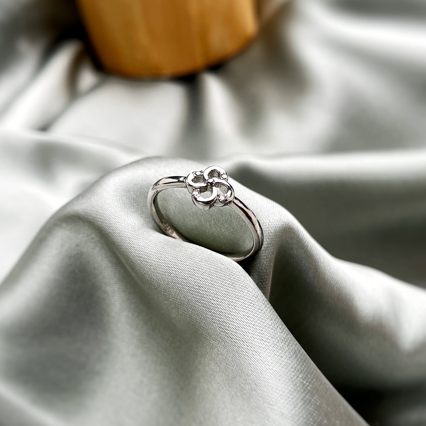 Classy Curves Silver Ring