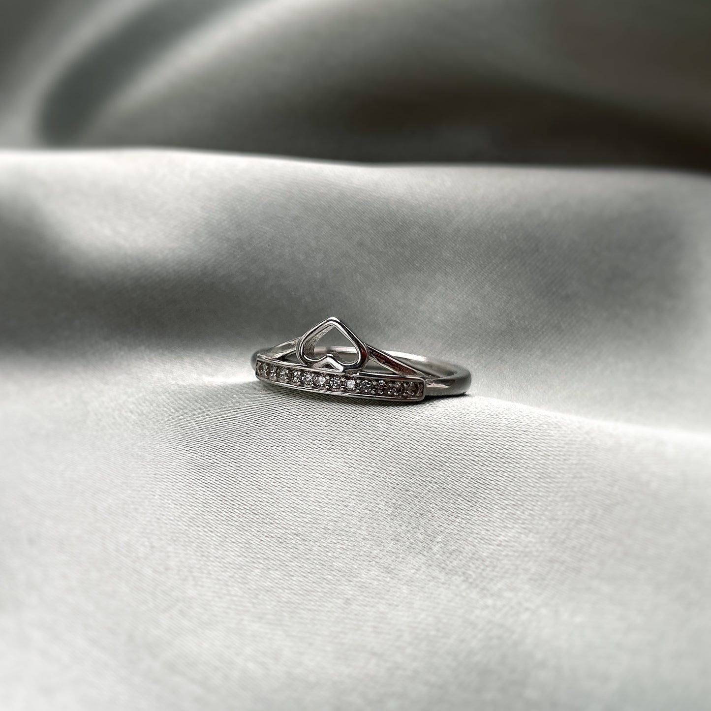 Silver Dazzling Princess Diaries Ring