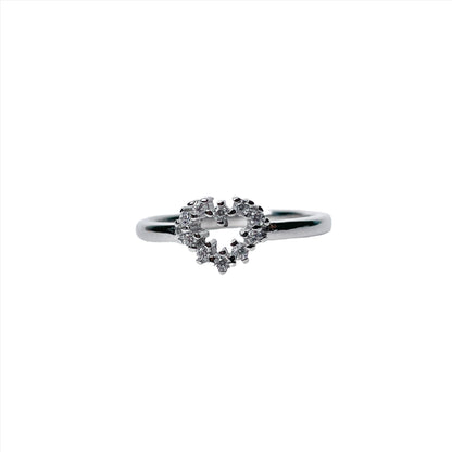 Argent Halo Ring