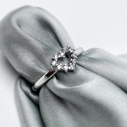 Argent Halo Ring