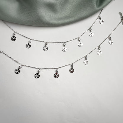 Dainty Zircon Drop Anklet