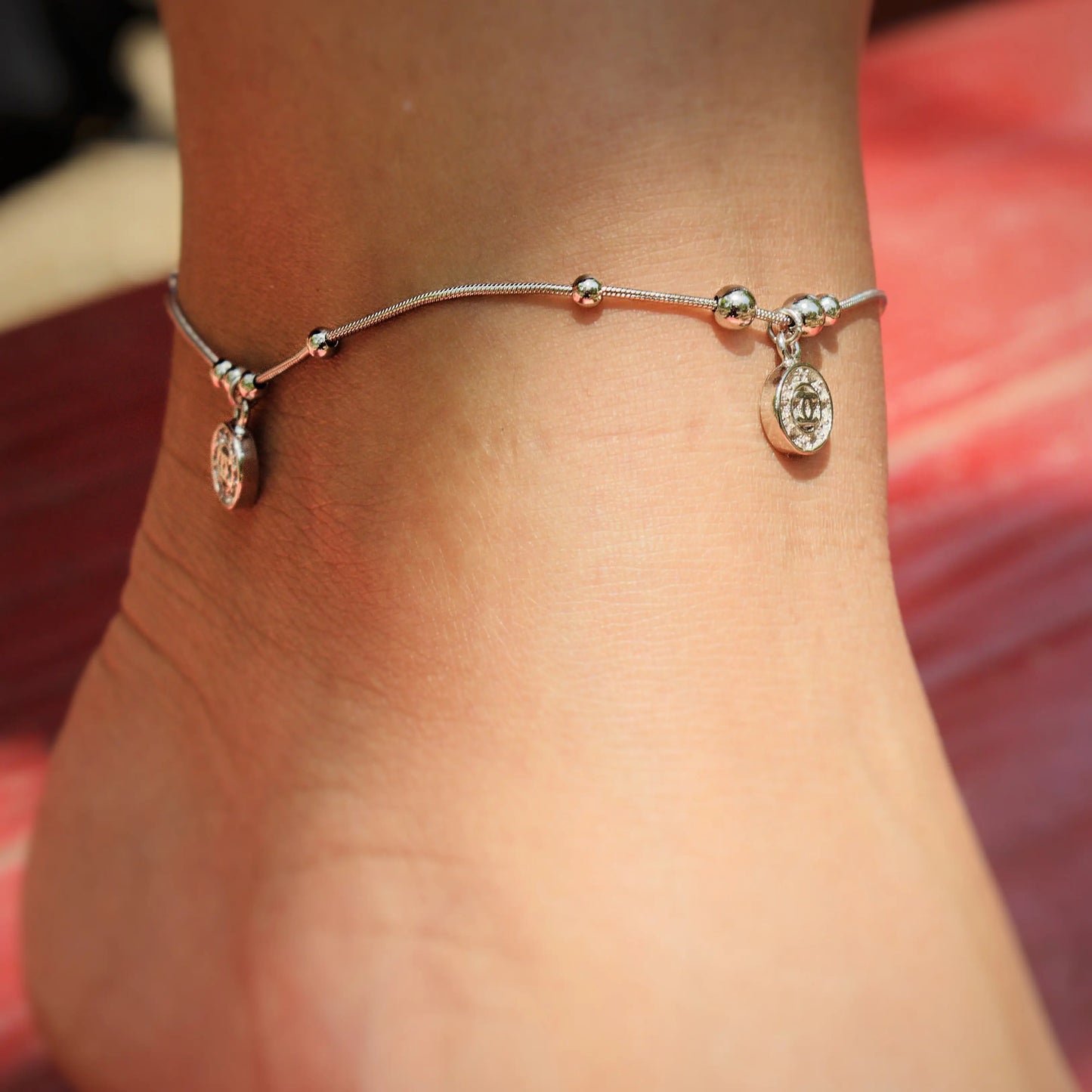 The Opposite Attract Anklet cum Bracelet