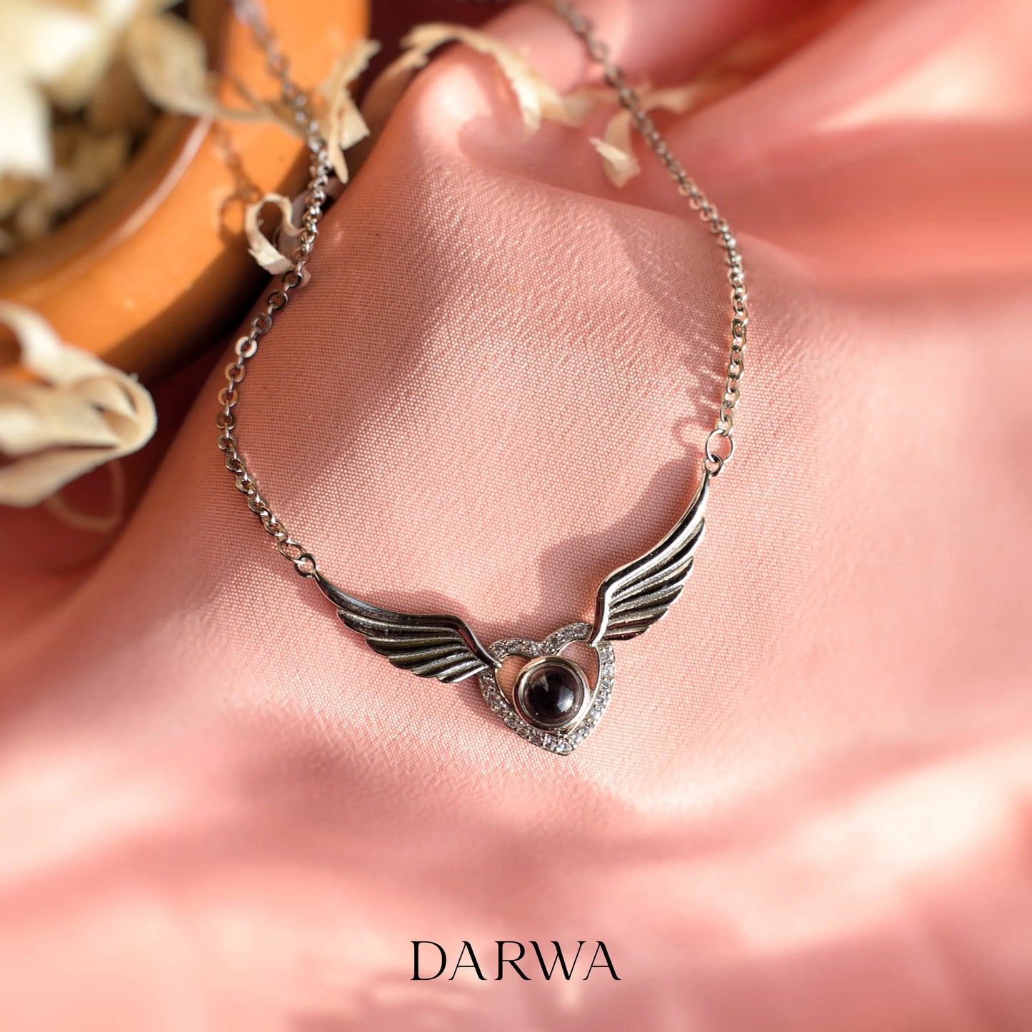 Wings of Heart Pendant necklace